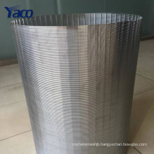 Competitive Price Flat Welded Wedge Wire Screen For Water